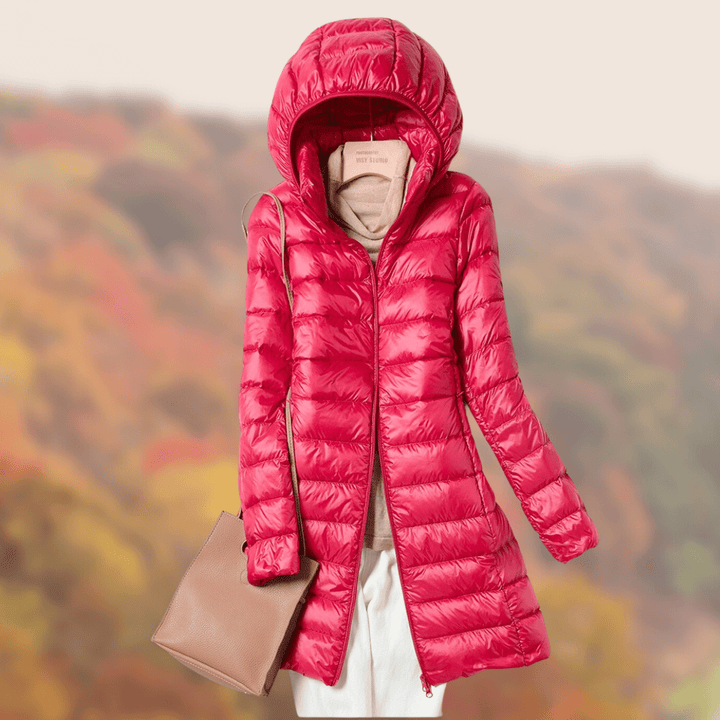 Women's Ultra Light Down Jacket with Hood