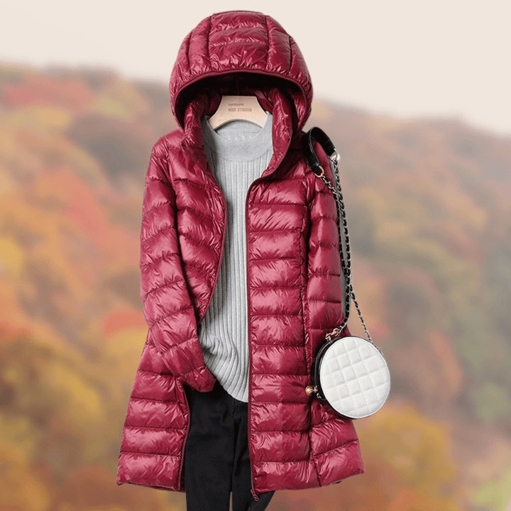 Women's Ultra Light Down Jacket with Hood