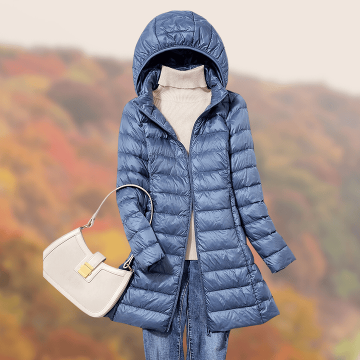Women's Ultra Light Down Jacket with Hood