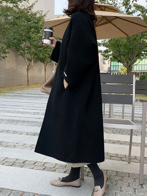 Long Wool Coat for Women