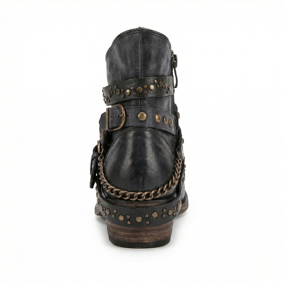 Vintage Chain Boots