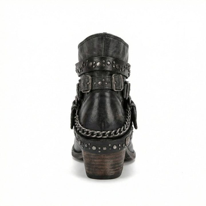 Vintage Chain Boots