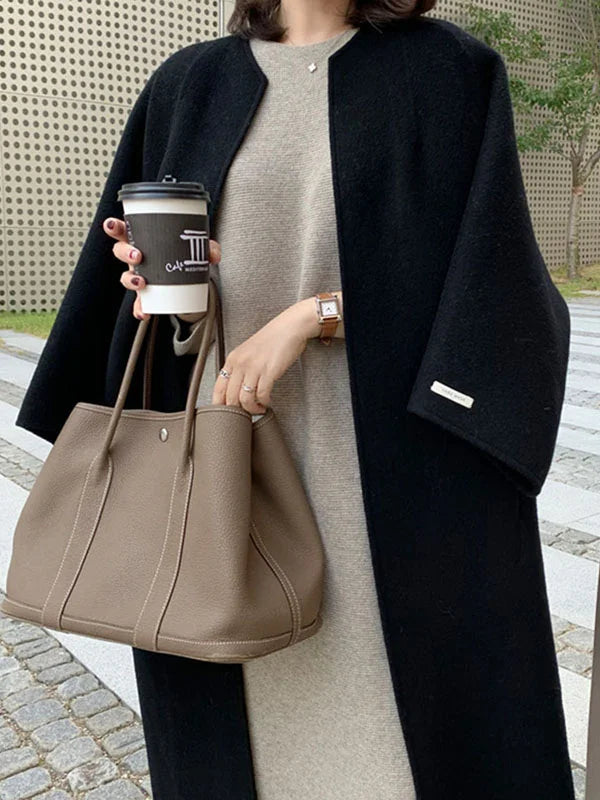 Long Wool Coat for Women