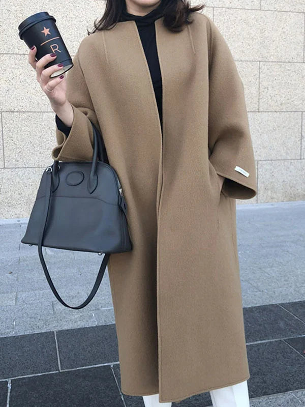 Long Wool Coat for Women