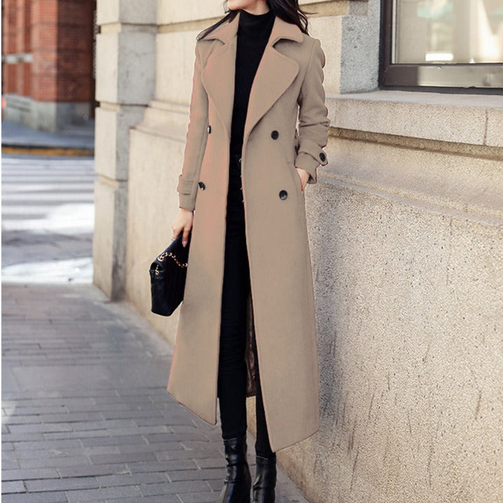 Wool Women's Jacket Classic Model Double-Breasted