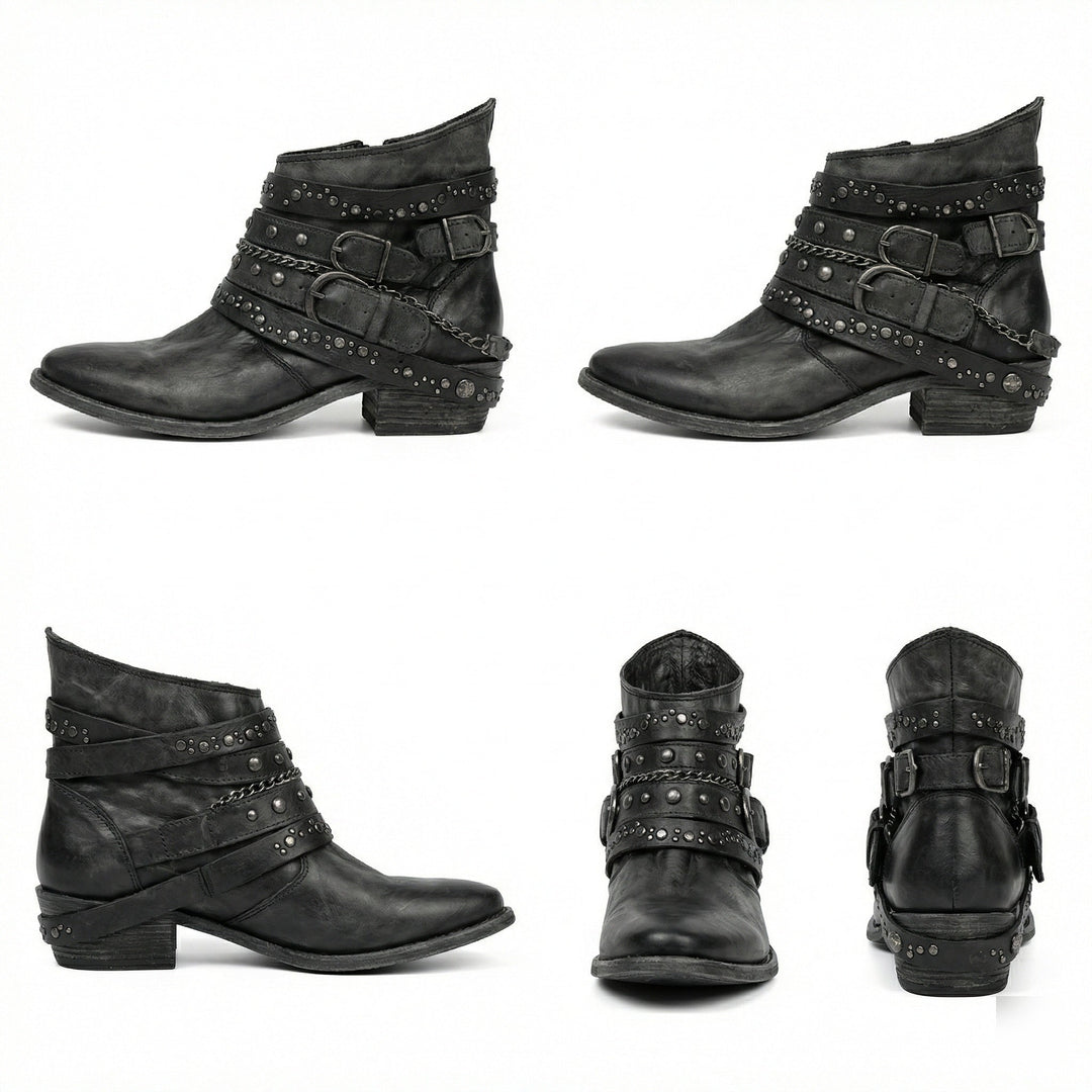 Vintage Chain Boots