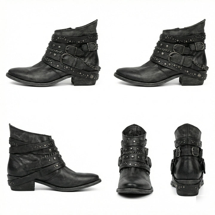 Vintage Chain Boots