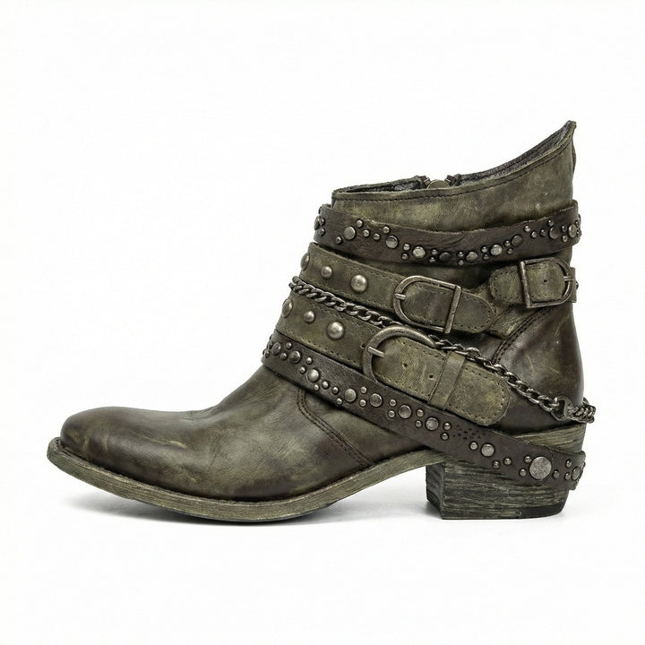 Vintage Chain Boots