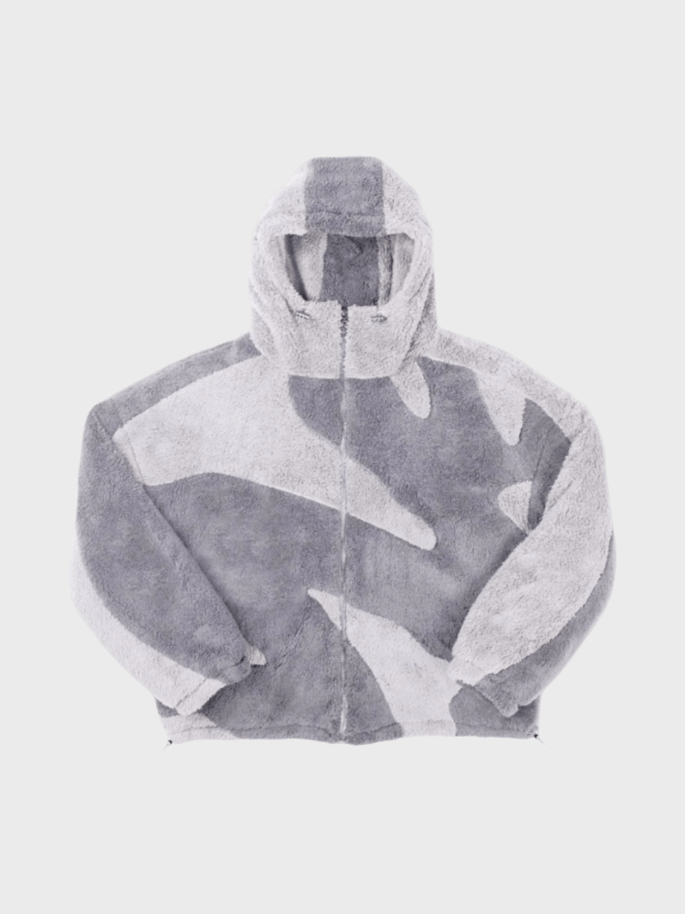 Men's Hooded Zip-Up Casual Jacket