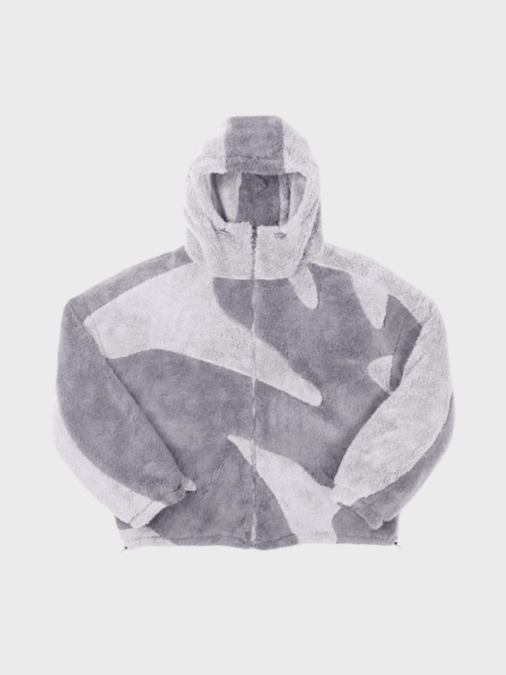 Men's Hooded Zip-Up Casual Jacket