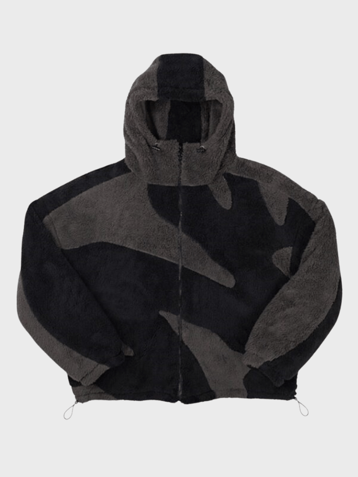 Men's Hooded Zip-Up Casual Jacket
