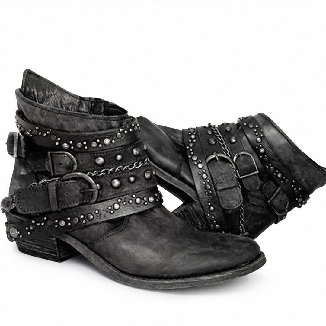 Vintage Chain Boots