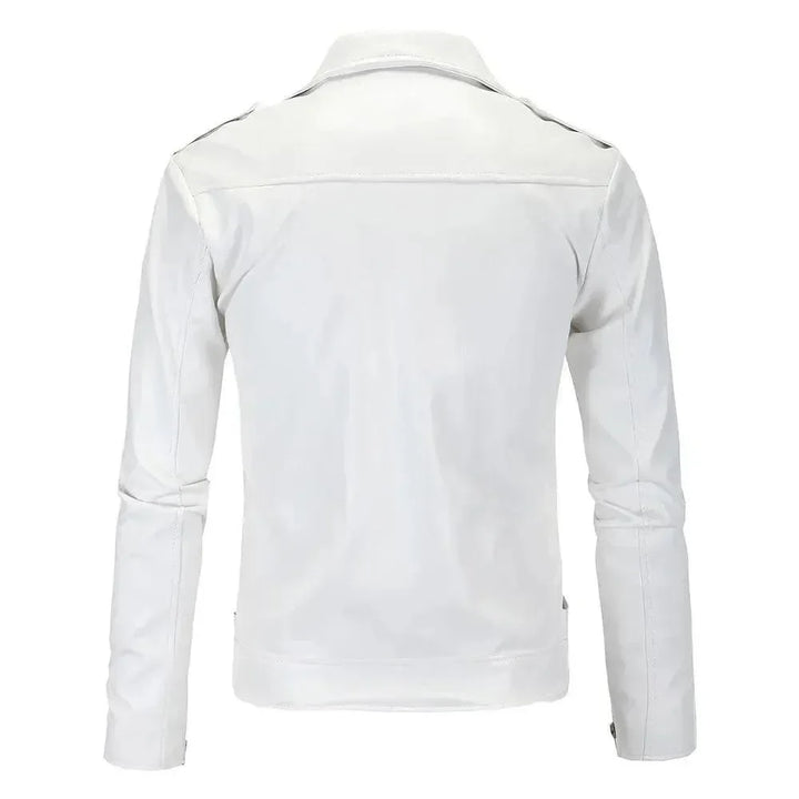Slim Fit Biker Men's Leather Jacket