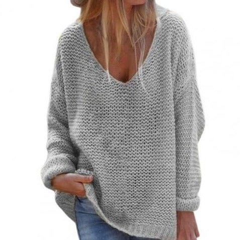 Long-sleeved Knit Top