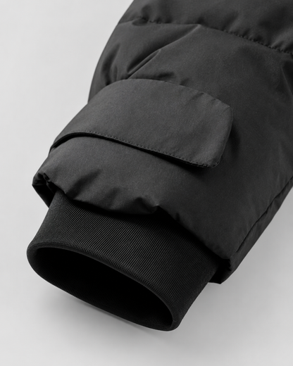 Women's Hooded Belted Puffer Jacket