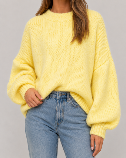 Women's Oversized Chunky Knit Sweater