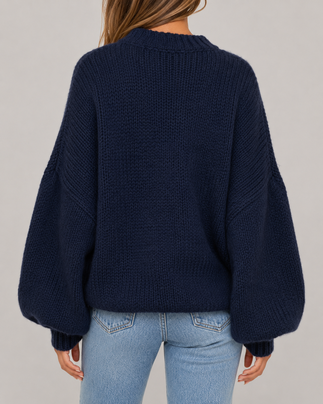 Women's Oversized Chunky Knit Sweater